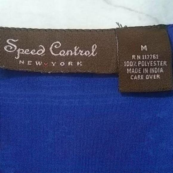 Vintage Speed Control New York Mini Dress Aztec Tribal Y2K 90's Vibe Cami Top M - Picture 6 of 8